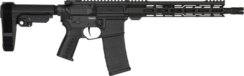 CMMG 30AB20FAB Banshee MK4 300 Blackout 30+1 12.50" Black Nitride Medium Taper Threaded Barrel, EML 7" M-LOK Handguards, Black Armor Cerakote Aluminum Picatinny Rail Receiver, CMMG Zeroed Grips