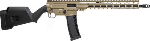 CMMG 94AC80FCT Dissent BR4 *CA Compliant 9mm Luger 10+1 16.10" Black Nitride Threaded Barrel, Coyote Tan Cerakote Picatinny Rail Aluminum Receiver, Magpul SGA Black Polymer Stock