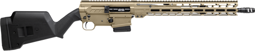 CMMG 55A520BCT Dissent BR4 *CA Compliant 5.56 NATO 10+1 16.10" Black Nitride Threaded Barrel, Coyote Tan Cerakote Picatinny Rail Aluminum Receiver, Magpul SGA Black Synthetic Stock