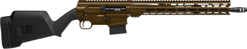 CMMG 55A520BMB Dissent BR4 5.56x45mm 10+1 16.10" Black Nitride Threaded Barrel, Midnight Bronze Cerakote Aluminum Receiver w/Picatinny Rail, M-LOK Handguard, Magpul Fixed Black Polymer Stock