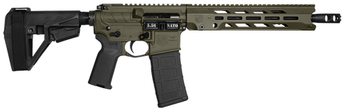 Diamondback DB1984K101 DB15 Obsidian 5.56 NATO 30+1 11.50" Black Nitride 11" M-LOK Handguard SBA5 Brace Magpul MOE K2 Grip