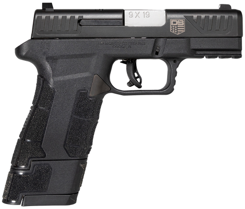 Diamondback DB0300P001 AM2  Sub-Compact Frame 9mm Luger 17+1, 3.50" Stainless Steel Barrel, Black Nitride Serrated Stainless Steel Slide, Black Polymer Frame w/Picatinny Rail & Polymer Grip
