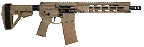 Diamondback DB1984K061 DB15 Obsidian 5.56 NATO 30+1 11.50" Black Nitride 11" M-LOK Handguard SBA5 Brace Magpul MOE K2 Grip