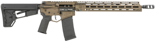 Diamondback DB1758K071 DB15  5.56x45mm NATO 16" 30+1 Midnight Bronze Adjustable Magpul ACS-L Stock Black Magpul MOE-K2+ Grip 15" M-LOK