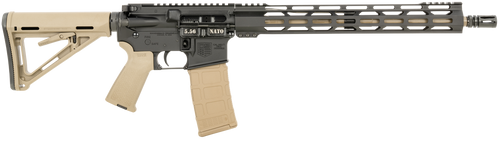 Diamondback DB175AK221 DB15  5.56x45mm NATO 30+1 16" Chrome Moly Barrel, Black Hard Coat Anodized Receiver, FDE Magpul Carbine Stock & Grip