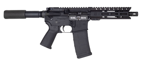 Diamondback DB1912K001 DB15  5.56x45mm NATO 30+1 7" Black Nitride Threaded Barrel, M-LOK Handguard, Black Aluminum Picatinny Rail Receiver, Black Buffer Tube, Black Magpul Grip, Right Hand