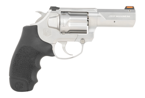 Diamondback DB0700S713 SDR DA/SA 357 Mag/38 Special +P 6 Shot 3" Glass Bead Stainless Steel Barrel, Cylinder & Frame, Black Hogue Rubber Grip, Exposed Hammer
