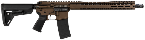 Black Rain Ordnance BROSSPMB SSP  5.56x45mm NATO 30+1 16" Chrome Moly Barrel, A2 Flash Hider,  Midnight Bronze Cerakote 7075-T6 Receiver, Adjustable Magpul MOE SL Stock & Grip, Optics Ready