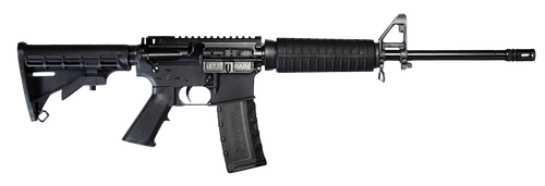 Black Rain Ordnance SPEC15A2 Spec15 A2 5.56x45mm NATO 16" 30+1 Black Anodized Rec Black 6 Position Collapsible Carbine Stock Black Polymer Grip A2 Front Sight Right Hand