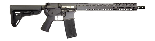 Black Rain Ordnance SSP300BLKSMK SSP  300 Blackout 30+1 16" Black Nitride Threaded Barrel, Smoke Cerakote Aluminum Receiver w/Picatinny Rail, Magpul MOE SL Black Polymer Stock, Black Magpul Grip