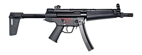 Century Arms HG6034NBN AP5 Navy 9mm Luger 30+1 8.50" Manganese Phosphate Threaded Barrel, Black Lacquer Over Manganese Phosphate Steel Stamped Receiver, Pistol Brace, Black Navy Style Grip