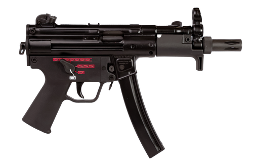 Century Arms HG6035NN AP5 Navy 9mm Luger 30+1 5.80" Manganese Phosphate Threaded Barrel, Black Lacquer Over Manganese Phosphate Steel Stamped Receiver, Picatinny Rear Cap, Black Navy Style Grip