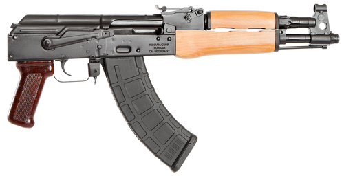 Century Arms HG1916N Draco  7.62x39mm 30+1 12.25" Black  Chrome Lined Threaded Barrel, Black Stamped Receiver, Wooden Handguard, Polymer Pistol Grip, Includes 30rd Magazine