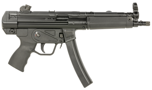 Century Arms HG6034ALN AP5 CORE 9mm Luger 30+1 8.90" Threaded Barrel, Black, Stamped Metal Rec, Fixed Front/Drum Rear Sights, Includes Sling (1 Mag)