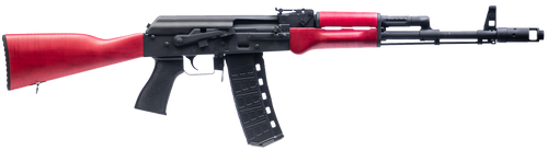 Century Arms RI5042N BFT  5.56x45mm 30+1 16.25" Manganese Phosphate Steel Barrel, Manganese Phosphate Optic Ready Steel Receiver, Matte Red Wood Stock, Black Polymer Grip