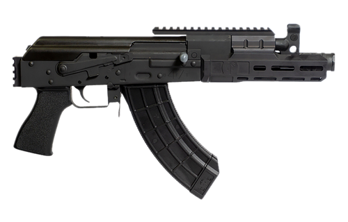 Century Arms HG8000N Draco 7.62x39mm 30+1 7.50" Black M-LOK Handguard, Black Picatinny Rail, Rear Picatinny Rail, Black Polymer Grip