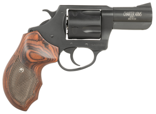 Charter Arms 14423 Bulldog  44 Special 5rd 2.50" Black Passivate Steel Barrel & Cylinder, Black Passivate Steel Frame, Rosewood Grip, Exposed Hammer