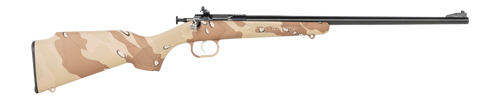 Crickett KSA2178 My First Rifle Gen2 22 LR 1rd 16.13" Blued Single Shot Barrel, Drilled & Tapped Receiver, Hydrodipped Desert Storm Camo, Fixed Synthetic Stock