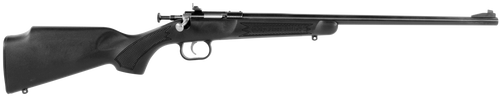 Crickett KSA2280 Youth  22 WMR 1rd 16.12" Blued Barrel & Receiver, Fixed Front/Adjustable Rear Peep Sights, Black Synthetic Stock w/11.5" LOP, Rebounding Firing Pin Safety