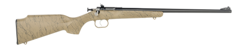 Crickett KSA2343 My First Rifle Gen2 22 LR 1rd 16.13" Blued Single Shot Barrel, Drilled & Tapped Receiver, Tan w/Black Webbing Fixed Synthetic Stock