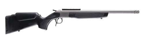 CVA CR4446S Cascade Takedown 300 Blackout 1rd 20" Matte Stainless Steel Threaded Barrel & Receiver w/Picatinny Rail, Black Synthetic Stock