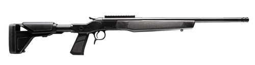 CVA CR4443XP Scout XP 450 Bushmaster 1rd 20" Matte Stainless Steel Threaded Barrel & Receiver w/Picatinny Rail, Graphite Black Adjustable Synthetic Stock