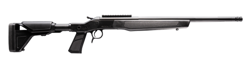 CVA CR4439XP Scout XP 35 Whelen 1rd 20" Matte Stainless Steel Threaded Barrel & Receiver w/Picatinny Rail, Graphite Black Adjustable Synthetic Stock