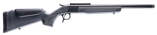 CVA CR4445 Scout  444 Marlin 1rd 22" Blued Threaded Barrel, Blued Picatinny Rail Receiver, Stealth Gray Fixed Synthetic Stock