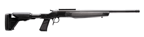 CVA CR4442XP Scout XP 45-70 Gov 1rd 20" Matte Stainless Steel Threaded Barrel & Receiver w/Picatinny Rail, Graphite Black Adjustable Synthetic Stock