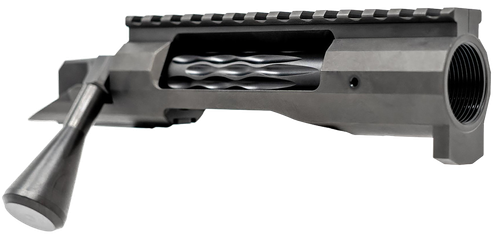 Faxon Firearms  FX7 Bolt Action Receiver  Matte Black Stainless Steel