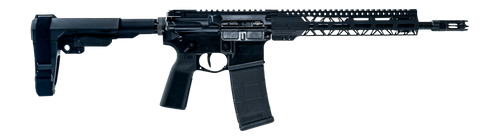 Faxon Firearms FXPRO33A125GA1075 Pro  338 ARC 30+1 12.50" Black Nitride Match Grade Threaded Barrel, Black Aluminum Receiver w/Picatinny Rail, M-LOK Handguard, Black SB Tactical SBA3 Brace, Ergonomic
