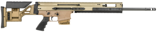 FN 381005432 SCAR 20s NRCH 6.5 Creedmoor 10+1 20" Black Steel Barrel, Flat Dark Earth Anodized Picatinny Rail Aluminum Receiver, Flat Dark Earth Synthetic Adjustable Stock, Black Hogue Rubber Grip