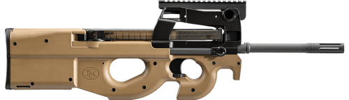 FN 3848950501 PS90  5.7x28mm 50+1 16.04" Black Steel Barrel, Flat Dark Earth Picatinny Rail Aluminum Alloy Receiver, Bullpup w/Thumbhole Flat Dark Earth Synthetic Stock, Ambidextrous