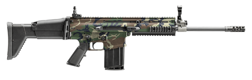 FN 3810170101 SCAR 17S 7.62x51mm NATO 20+1, 20" Black Anodized Steel Threaded Barrel, 1913 Picatinny Rail Aluminum Receiver, Adjustable Synthetic Stock, Black Hogue Finger Groove Grip