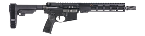 Geissele Automatics 08561B Super Duty MOD1 5.56 NATO No Magazine 11.50" Threaded Barrel, Black Cerakote Aluminum Receiver w/Picatinny Rail, M-LOK Handguard, Black Polymer SB Tactical SBA3 Brace, Mil-S