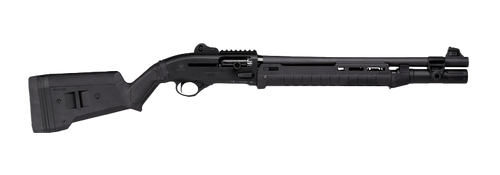 Langdon Tactical Tech LTT1301ZMBLK Beretta 1301  3" 7+1 18.50" Black Anodized Aluminum Receiver, Black Magpul Polymer Stock, Modified Magpul Zhukov Forend
