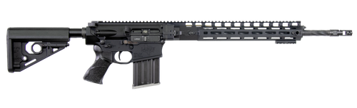 Larue Tactical LTMRGGS65CM20LC LT10 6.5 Creedmoor 20+1 20" Black Spiral Fluted Threaded Barrel, Black Aluminum Receiver w/Picatinny Rail, M-LOK Handguard, Larue R.A.T Black Polymer Stock, A-PEG Grip