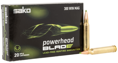 SAKO (TIKKA) JASPHB300WM170B PowerHead Blade 300WinMag 170gr 20 Per Box/10 Case