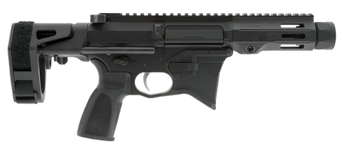 Maxim Defense  MD9 K SCW 9mm Luger 4.50" Black Nitride Threaded Barrel, Arid Brown Anodized Aluminum Receiver w/Picatinny Rail, Arid Black Maxim SCW Pistol Brace, Arid Brown Polymer Grip