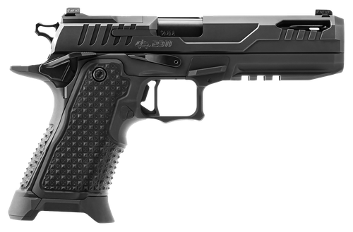 Oa Defense OA2311FPROELTBLKPRT21 2311 Pro Elite 9mm Luger 17+1/21+1 5" Black DLC Ported Barrel, Black Optic Ready/Serrated Slide, Black Aluminum Frame w/Picatinny Rail, Black Grip, Ambidextrous