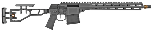 Q LLC FIX6516INGRY The Fix  6.5 Creedmoor 10+1 16" Lightweight Threaded Barrel, Aluminum Receiver w/Picatinny Rail, Free Floating Q-Sert Handguard, Black Folding Adjustable Folding Stock