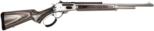 Rossi 953030209LW R95  30-30 Win 5+1 20" Stainless Steel Barrel, Matte Stainless Picatinny Rail Steel Receiver, Gray Fixed Laminate Stock