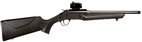 Rossi LWC300BBKRD LWC w/Optic 300 Blackout 1rd 16.50" Black Oxide Threaded Barrel, Black Picatinny Rail Steel Receiver, Black Fixed Synthetic Stock, Crimson Trace CTS103 Red Dot