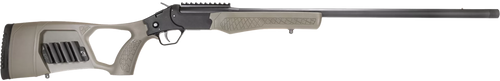 Rossi SSP20TKY Tuffy Turkey 20 Gauge 1rd 26" Alloy Steel Barrel & Receiver w/Matte Black Finish, Synthetic OD Green Fixed Thumbhole Stock w/Shell Holder, Ambidextrous (Youth)