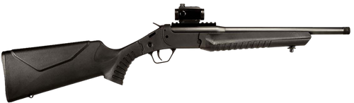 Rossi LWC0556BKRD LWC  5.56x45mm 1rd 16.50" Black Oxide Threaded Barrel, Black Picatinny Rail Steel Receiver, Black Fixed Synthetic Stock, Crimson Trace CTS103 Red Dot