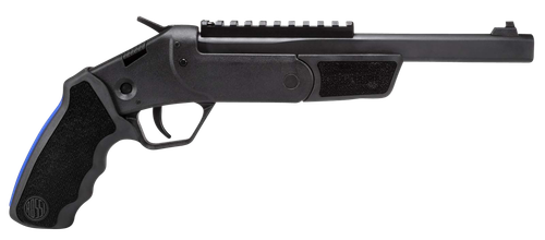 Rossi SSPB9-BKKIT Brawler  45 Colt (LC)/410 Gauge 1rd 9", Black, Textured Rubber Grips,  Optics Mount, Include Holster