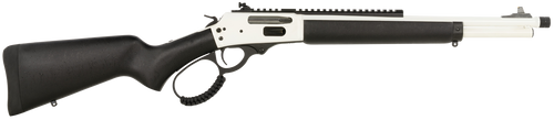 Rossi 95303016W R95 Trapper 30-30 Win 5+1 16.50" White Cerakote Threaded Barrel, White Cerakote Picatinny Rail Stainless Steel Receiver, Fixed Black Polymer Stock
