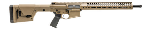 Seekins Precision 11300103F SP10  308 Win 20+1 18" Black Armorer Threaded Barrel, Flat Dark Earth Anodized Aluminum Receiver w/Picatinny Rail, M-LOK Handguard, Flat Dark Earth Synthetic Stock, Black P
