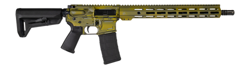 Shark Coast Tactical SCC101921BAZJ Bazooka Joe 5.56 NATO 30+1 16" Black Melonite Threaded Barrel, Aluminum Receiver w/Picatinny Rail, M-LOK Handguard, Magpul MOE SL Black Polymer Stock, Magpul MOE Gri