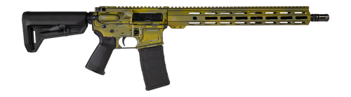 Shark Coast Tactical SCC01877ABLKCC Anime-15 *CA Compliant 5.56 NATO 10+1 16" Black Melonite Threaded Barrel, Aluminum Receiver w/Picatinny Rail, M-LOK Handguard, Magpul MOE SL Black Polymer Stock, Ma